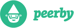 Peerby logo - green, wide, without border